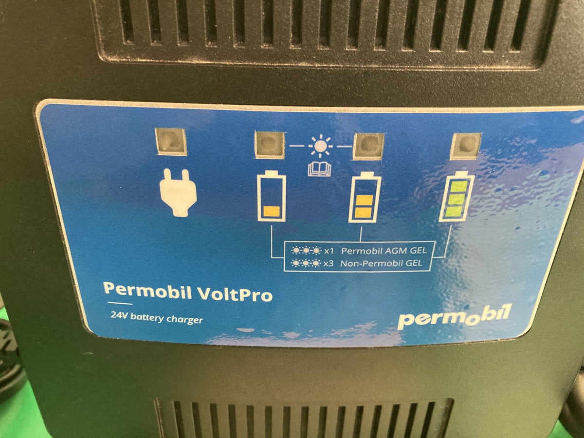 Permobil 10 amp VoltPro Power Wheelchair Battery Charger 24V 10A 616270 #K791