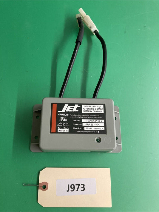 24 Volt 4 Amp OnBoard Battery Charger for Pride Power Wheelchair 2904JT-24 #J973