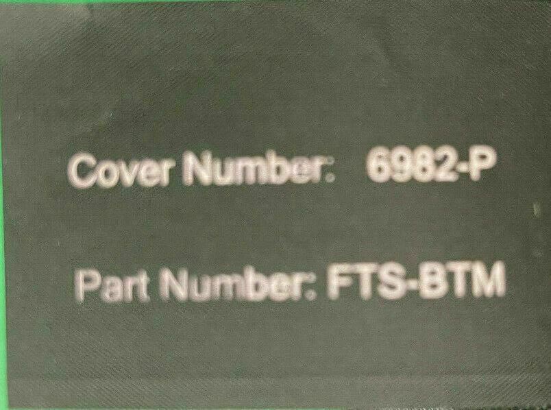 2 Comfort Company Foot Pad Cushions for Wheelchair 7" W x 10" L FTS-BTM #F678