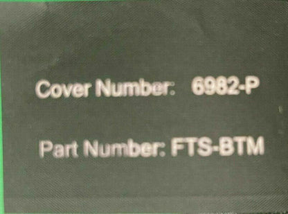 2 Comfort Company Foot Pad Cushions for Wheelchair 7" W x 10" L FTS-BTM #F678