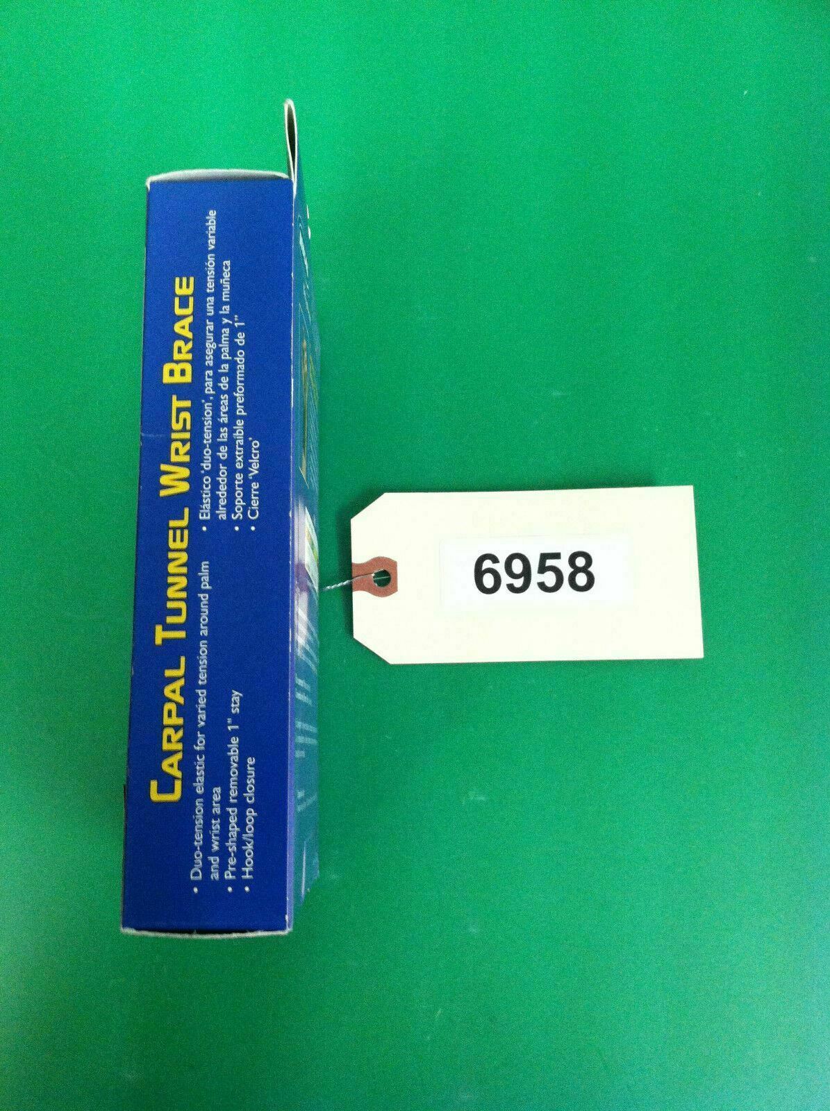 Invacare Deluxe Carpal Tunnel Wrist Brace Size: Left Large #6958