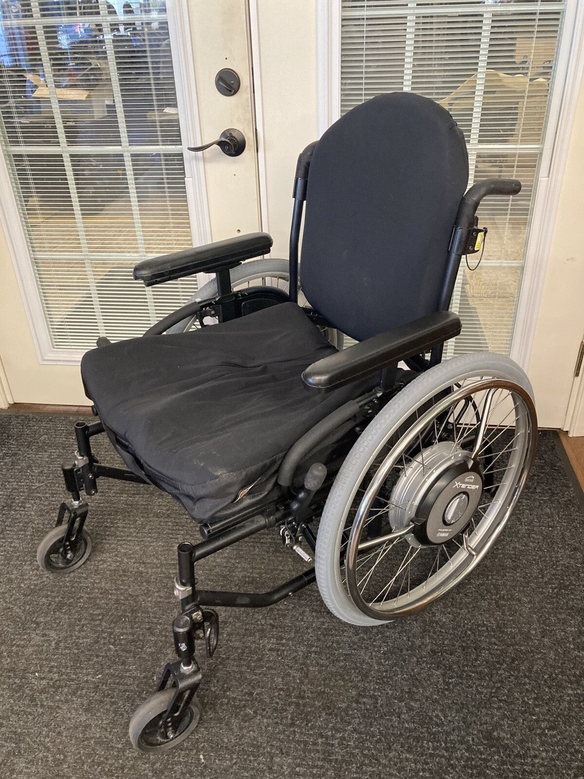 Yamaha Sunrise Quickie 24"x1 3/8" Power Assist Xtender Wheelchair Wheels #K696