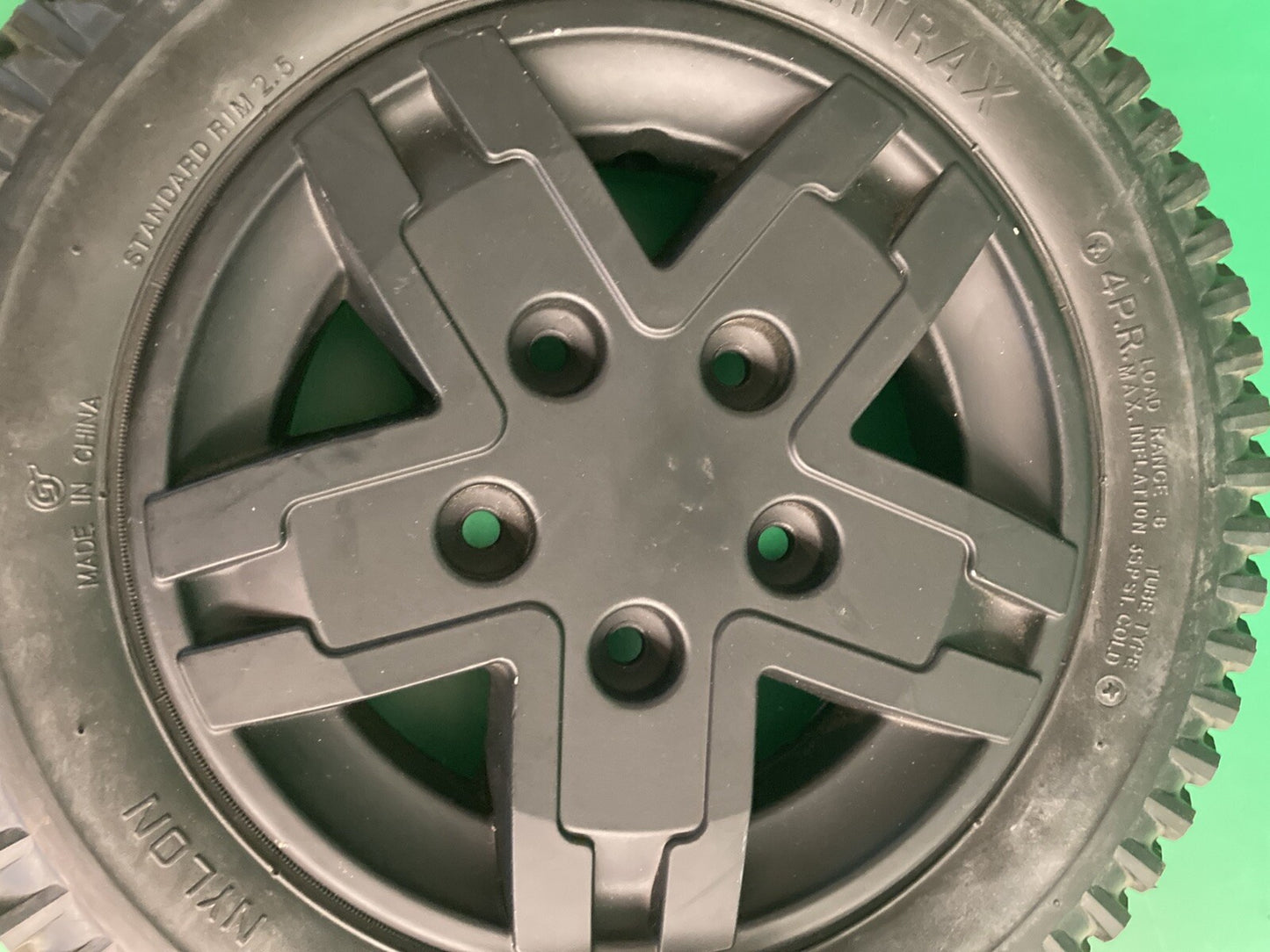 Drive Wheel Assembly for Quantum 4Front & Edge 3 Powerchairs -FULL TREAD* #K349