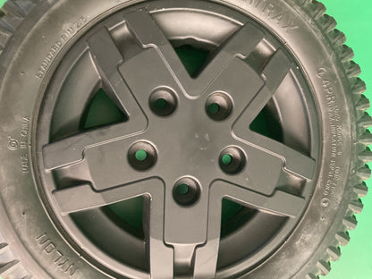 Drive Wheel Assembly for Quantum 4Front & Edge 3 Powerchairs -FULL TREAD* #K349