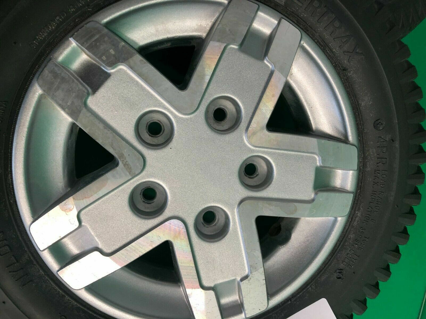 14"x3" 3.00-8 Drive Wheel Assembly for the Quantum Q6 Edge HD & Q6 Edge Z #H389
