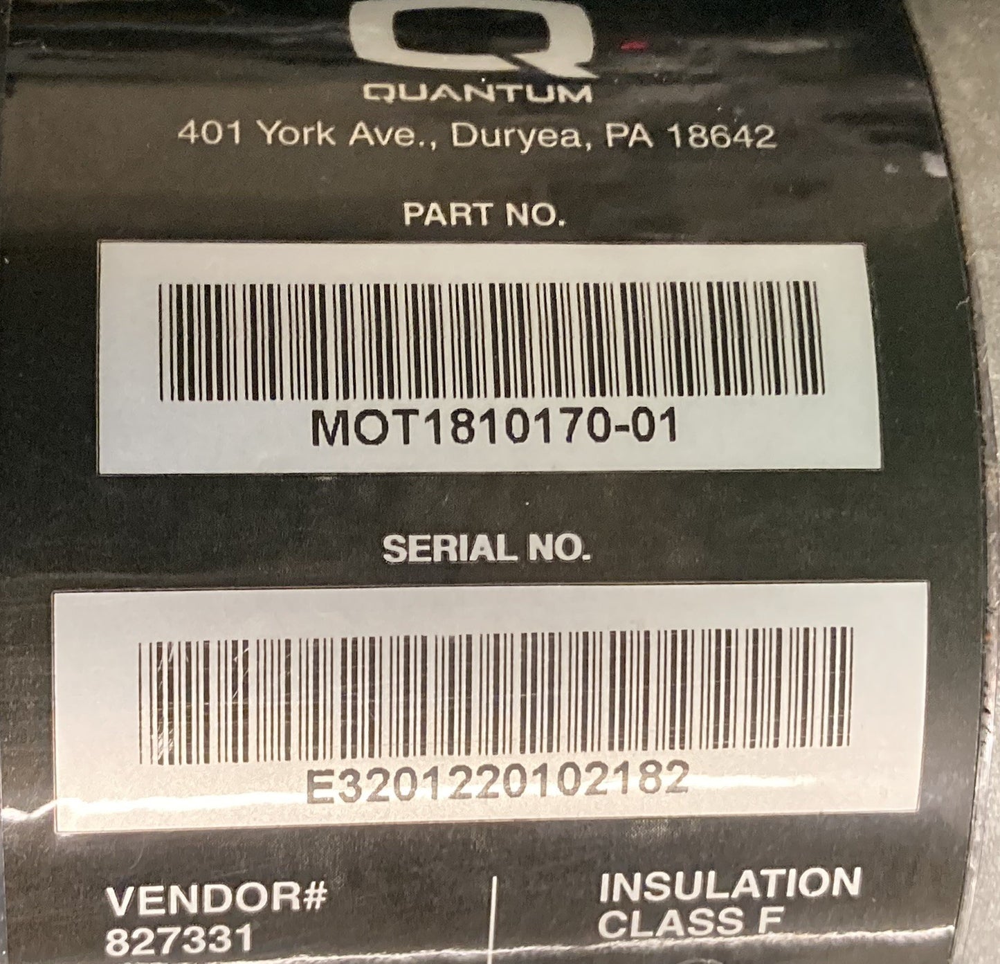 Motors for Quantum Q6 Edge 2.0 & 3 MOT1810170-01 / MOT1810171-01 #K966