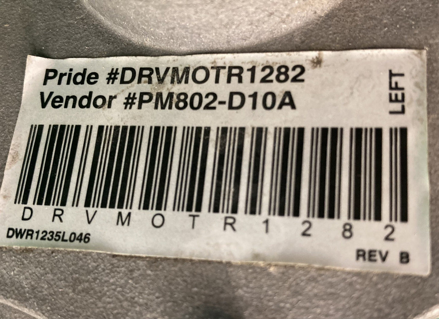 Motors for the Pride Jazzy Select Powerchair DRVMOTR1281 /DRVMOTR1282 #K913