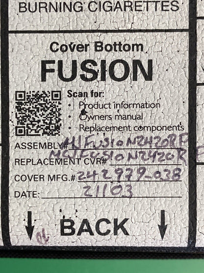 Jay Fusion Gel Seat Cushion for Wheelchair 24"W x 20"D (JFUSION2420) #J569