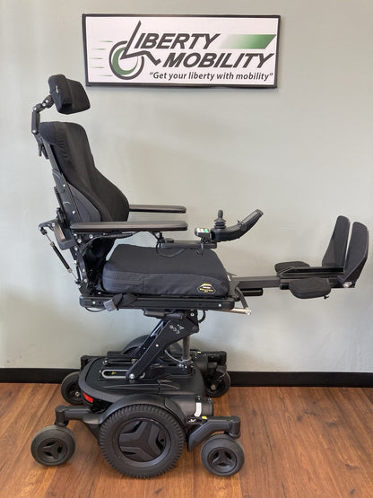2021 Permobil F3 w/ Elevate, Tilt, Recline, Legs & 20° Anterior Tilt  #7630