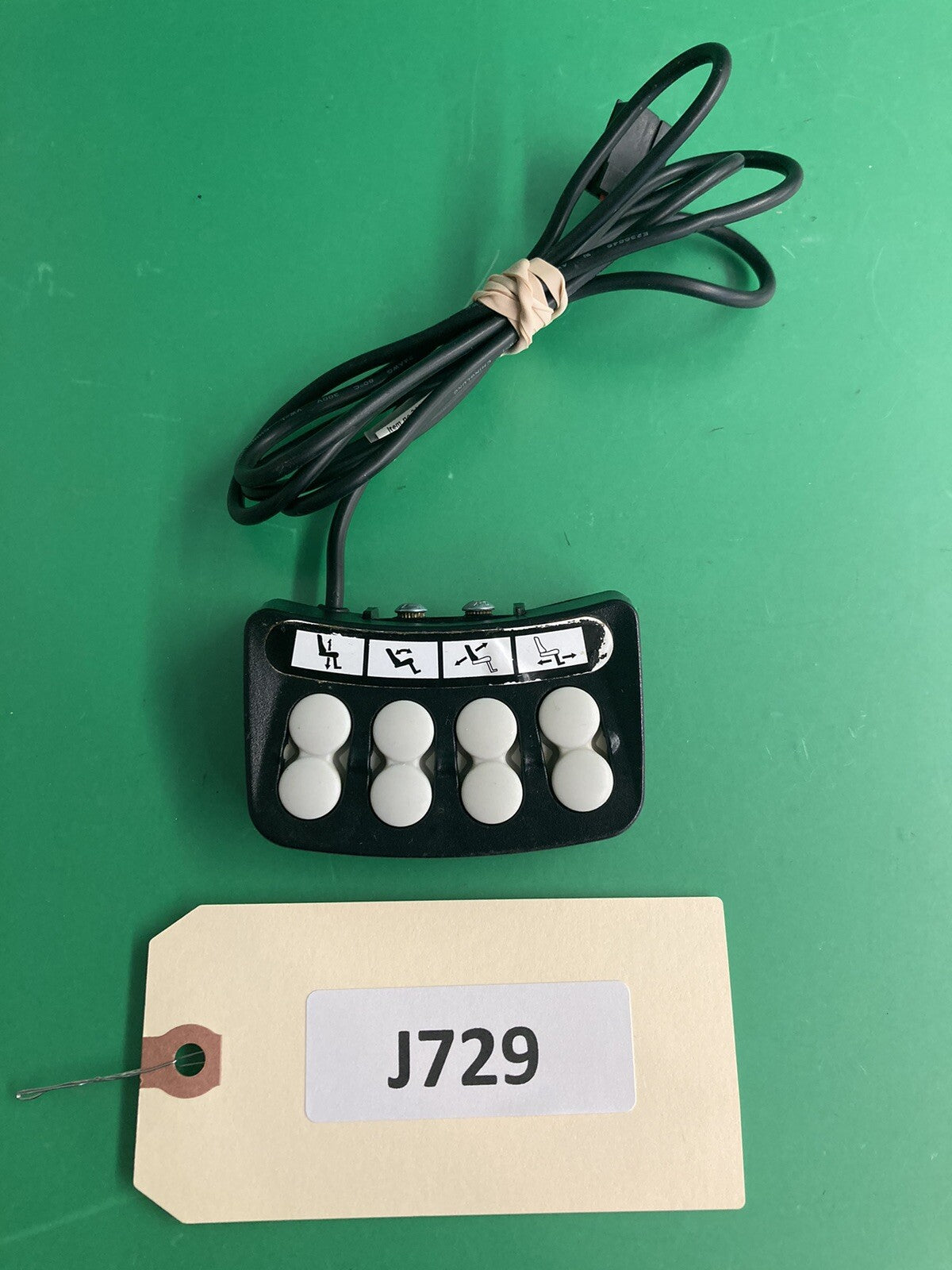 Permobil ICS Switchbox Power Seat Control Keypad 315630 - 1823293 - 311412 #J729