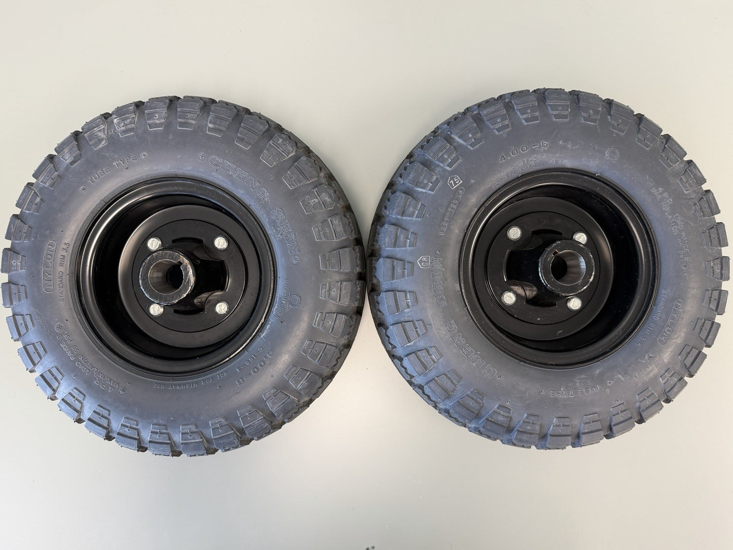 Solid Drive Wheels for the Quantum 1450 & Jazzy 1450 Power Wheelchair #L160