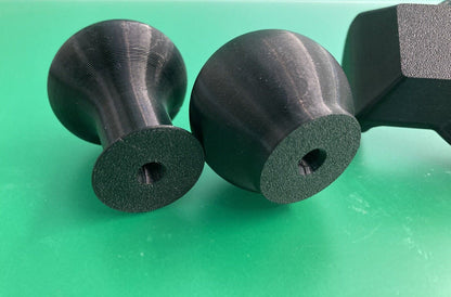 4" U-Shaped Joystick Knob, 1 Ball Shaped & 1 Mushroom Shape for Powerchair #K625