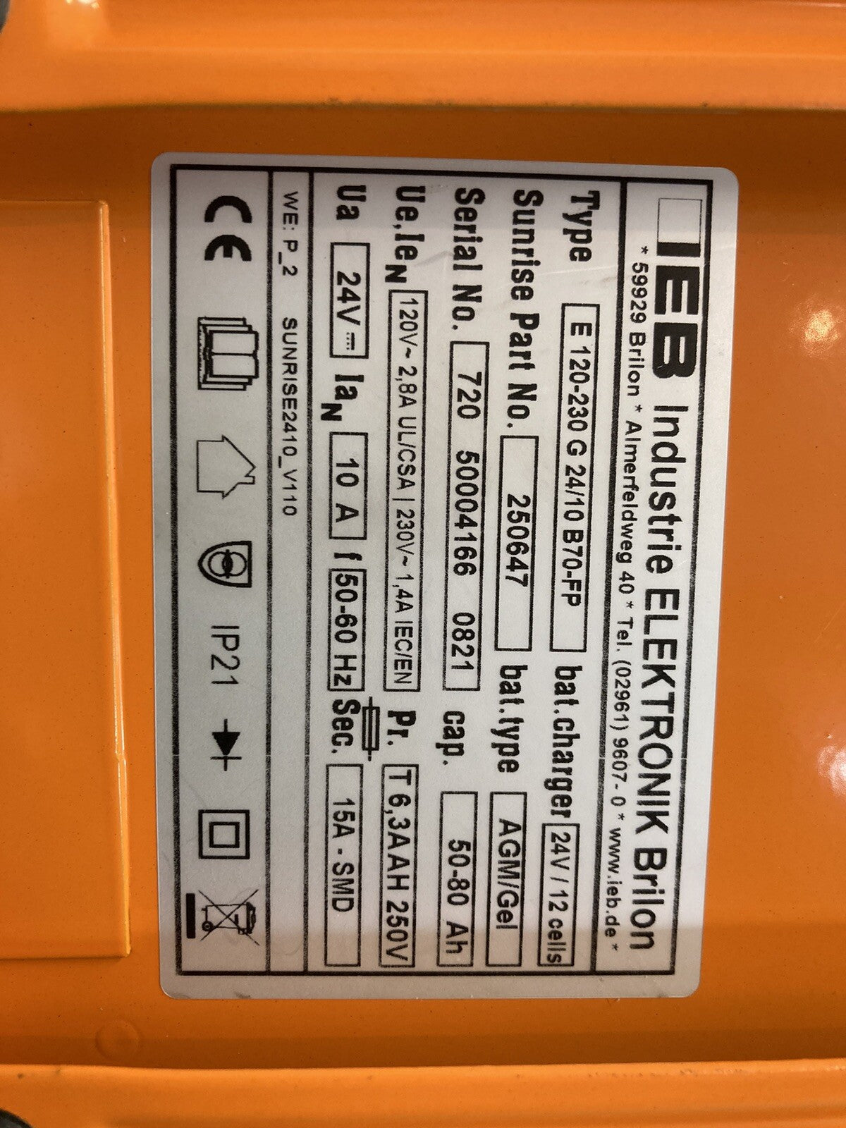 Latest Style Sunrise Quickie 24V 10A Battery Charger for Wheelchair 250647 #K177