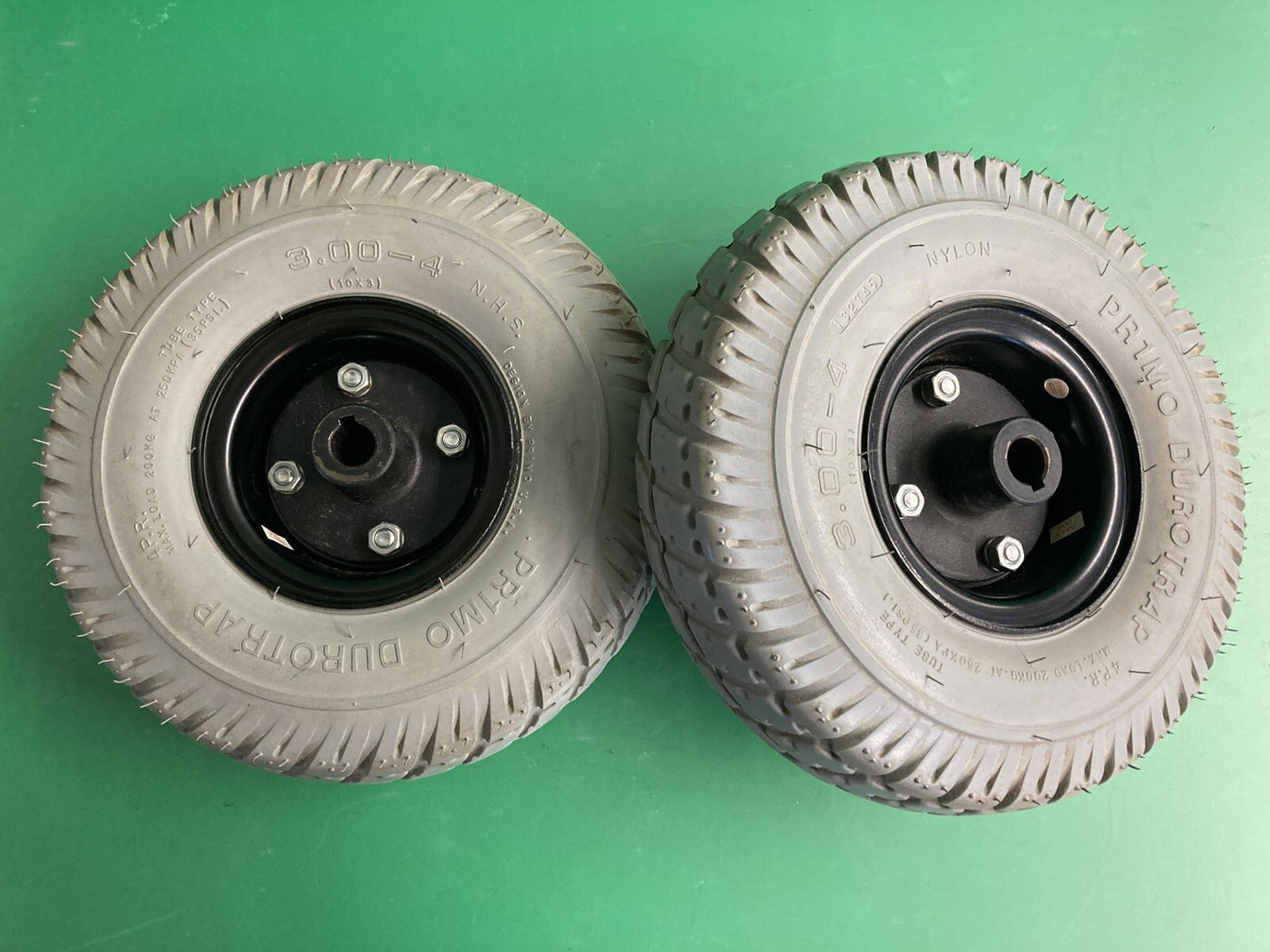 3.00-4 10"x3" Drive Wheel Assembly for Invacare Pronto Power Wheelchairs #K473