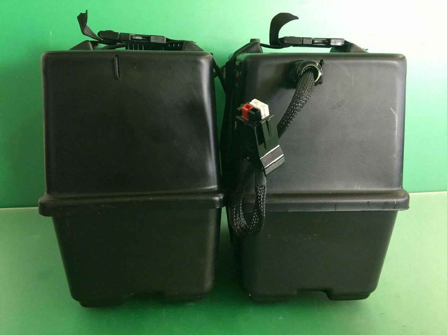 Pride Battery Boxes w/ Wiring Harness for Jazzy 1115 Power Wheelchair #D413