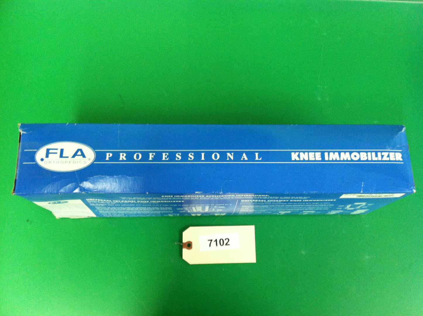 FLA Orthopedics Microban Knee Immobilizer 18" Tri Panel  Size: Talla  #7102