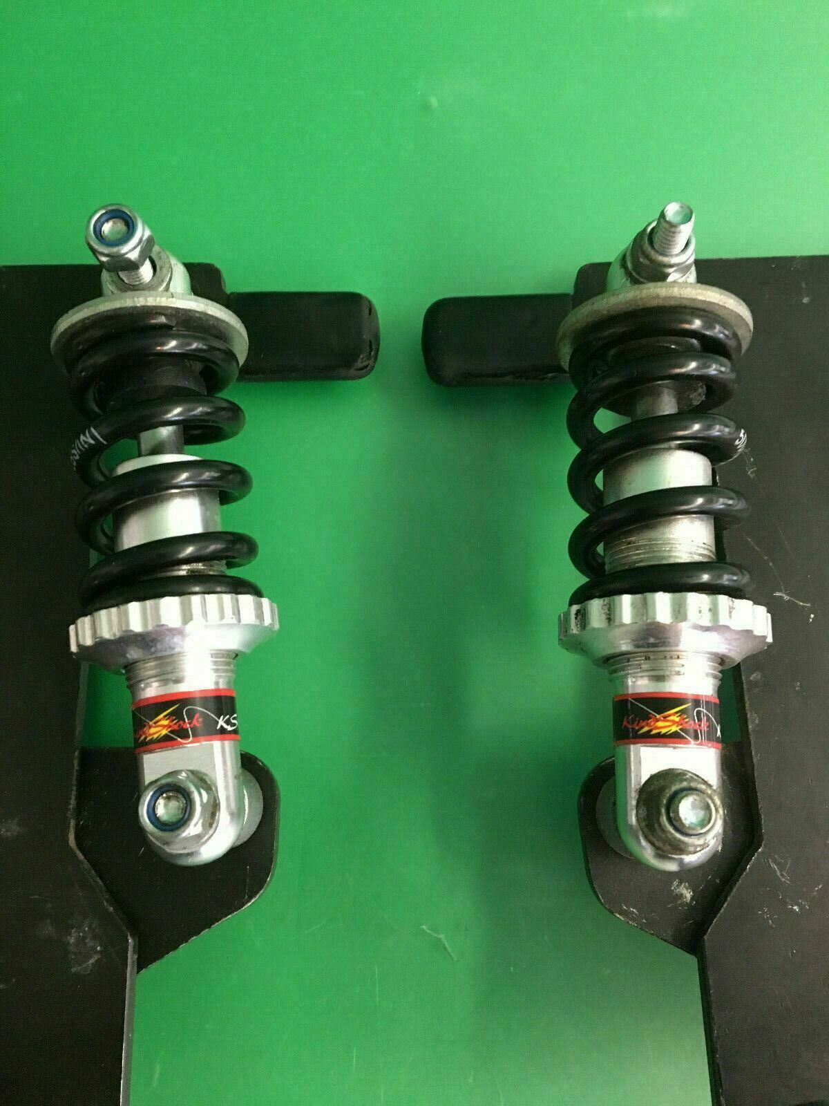 Anti-Tip Wheels & Tie Down Assembly for Permobil 2G C300 Power Wheelchair  #D740