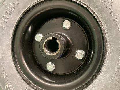 Dark Gray Drive Wheel Assembly for the Jazzy & Quantum J6 Wheelchair #K405