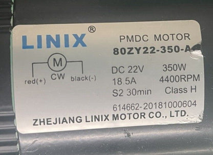 Right Motor for the Permobil Wheelchair F3 1831168 - 313934 - 80ZY22-350-A #H983