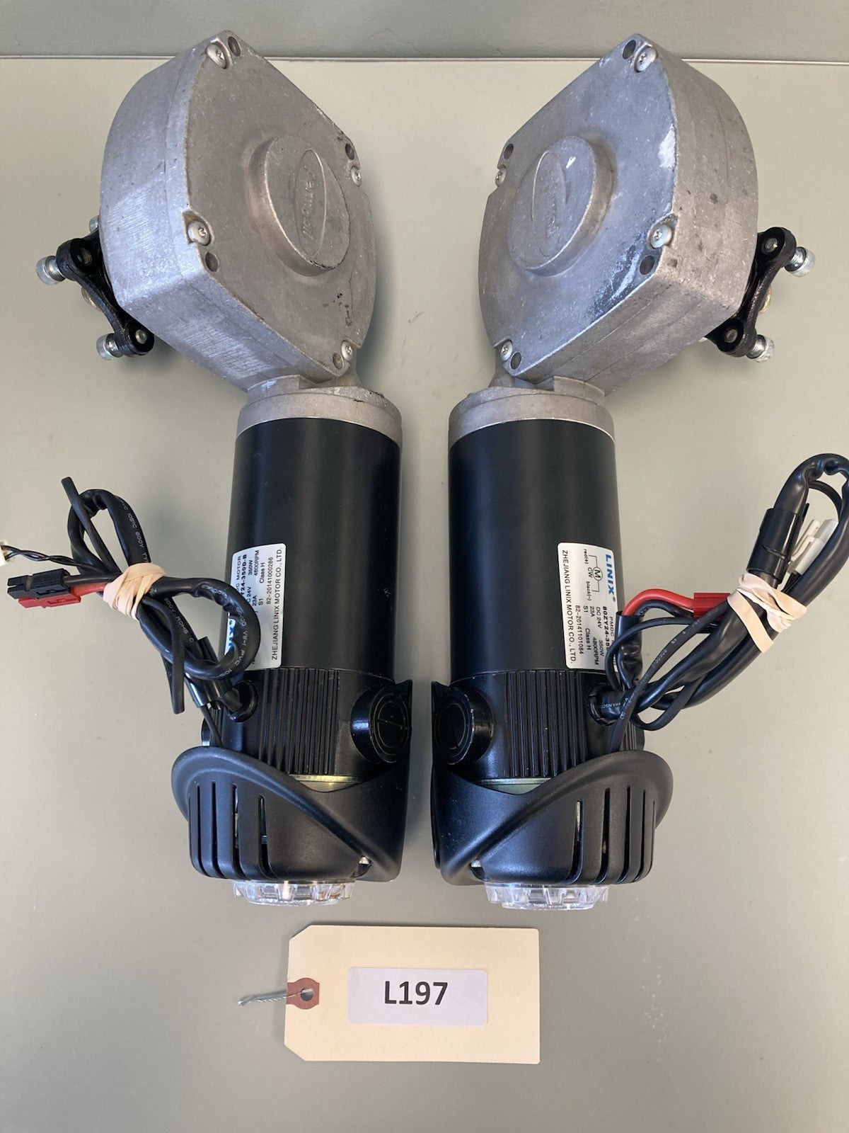 Motors for Permobil M300 1826804 /1826805 - 313934 / 313935 -80ZY24-350D-B #L197