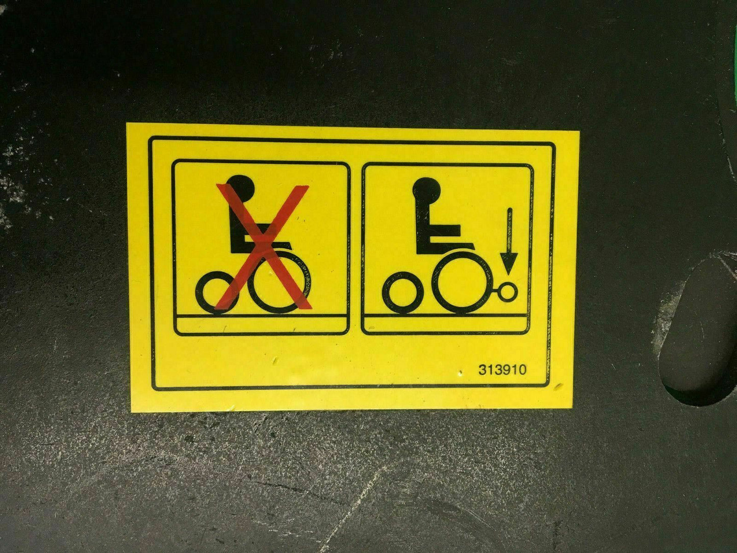 Anti-Tip Wheels & Tie Down Assembly for Permobil 2G C300 Power Wheelchair  #D740