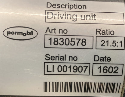 Motors for Permobil F5 1830579 - 1830578 - 90ZY22-500 - 90ZY22-500 #K992