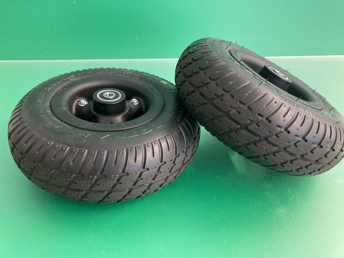 Set of 2 Rear Caster Wheels for the Quantum 4Front Power Wheelchair #K078