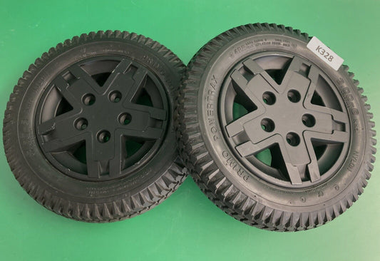 Drive Wheel Assembly for Quantum 4Front & Edge 3 Powerchairs -FULL TREAD* #K328