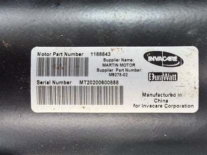 MOTORS FOR INVACARE TDX SP II 1188843 / M9278-02 / 1163412 - 1163413 #L139