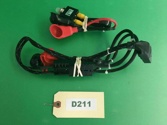 Battery Wiring Harness for Quantum 600  Power Wheelchair #D211