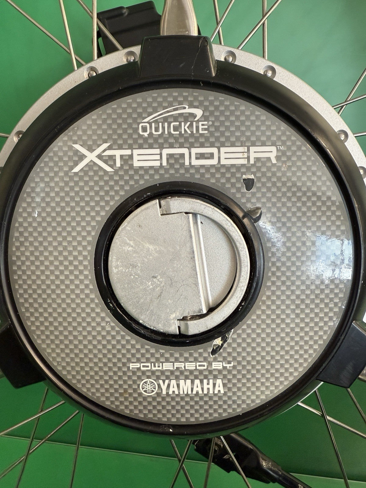 Yamaha Sunrise Quickie 24"x1 3/8" Power Assist Xtender Wheelchair Wheels #K696