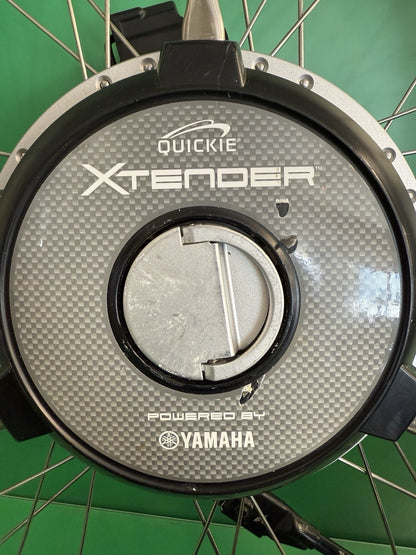 Yamaha Sunrise Quickie 24"x1 3/8" Power Assist Xtender Wheelchair Wheels #K696