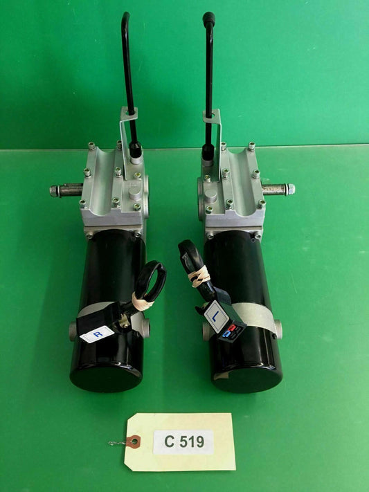 Left & Right Motors & Gearboxes for Merits MP-3  Power Wheelchair  #C519
