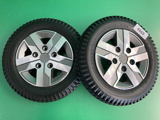 SET OF 2* Drive Wheel Assembly for the Quantum Q6 Edge 2.0 & Q6 Edge 2.0 X #K669
