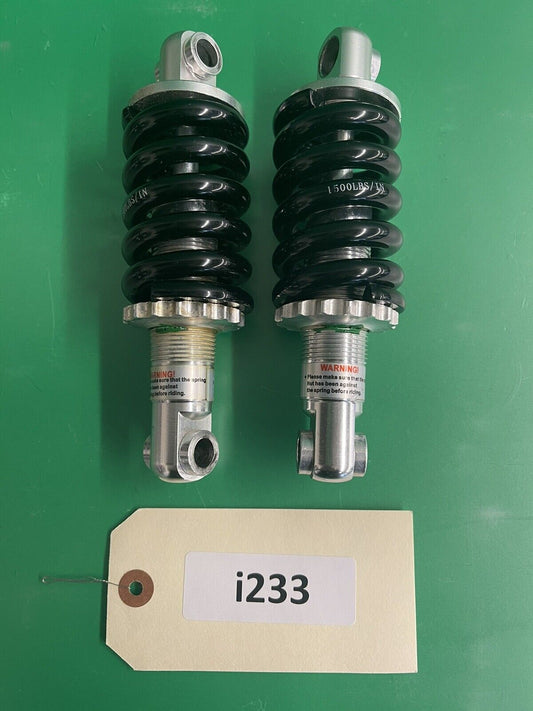 2 Shock Absorbers, Suspension for Pride Jazzy 600ES Power Wheelchair #i233