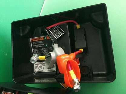 Battery box top w/ wiring harness Invacare  Pronto Sure Step Power Chair #D362