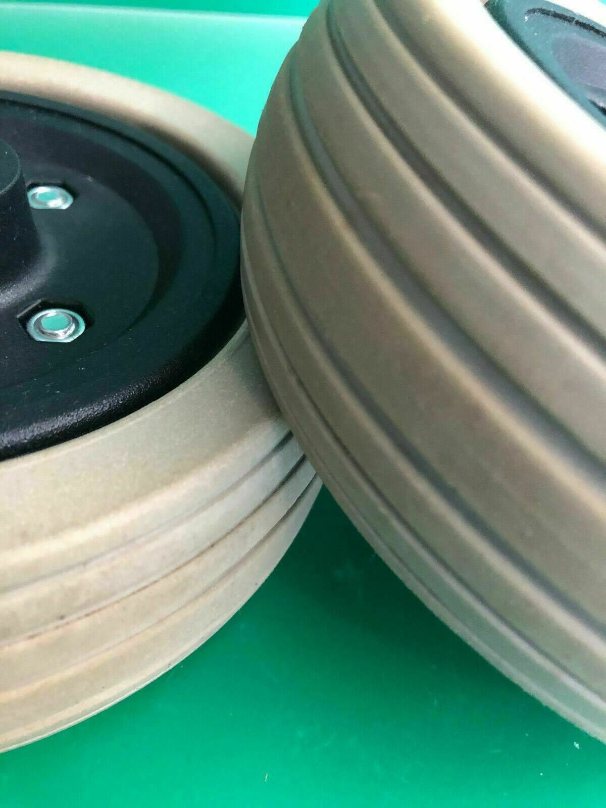 6"x2" Flat-Free Caster Wheel Assembly with Tire for Jazzy Power Chairs #F329