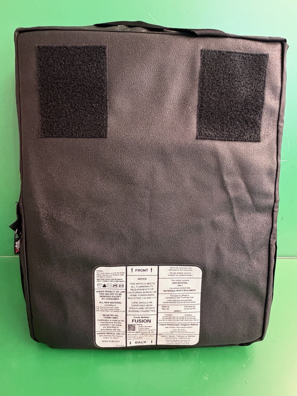 Jay Fusion Gel Seat Cushion for Wheelchair 16"W x 19"D (JFUSION1619) #L028