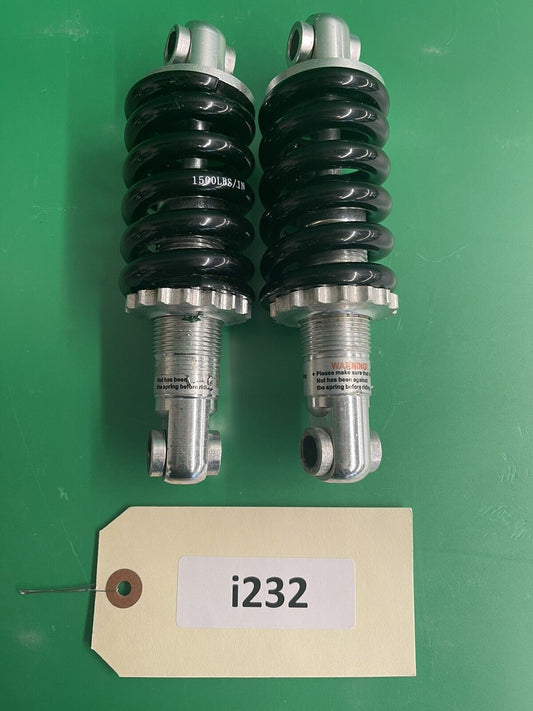 2 Shock Absorbers, Suspension for Pride Jazzy 600ES Power Wheelchair #i232