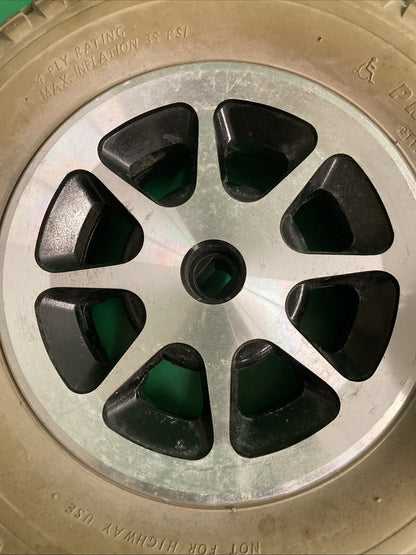 4.00-8 Flat-Free Drive Wheels for Jazzy 1170 XL/1170 XL Plus WHLASMB1448 #K341