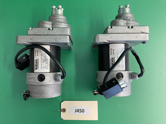 Left & Right Motors for Quickie P210 Power Wheelchair 499400 / 5097-008 #J450