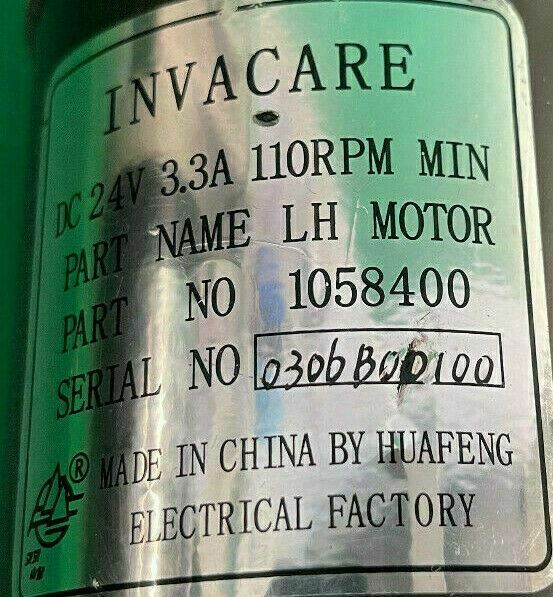Left & Right Motors for Invacare Tiger Powerchair 1058400/1058399 #F761