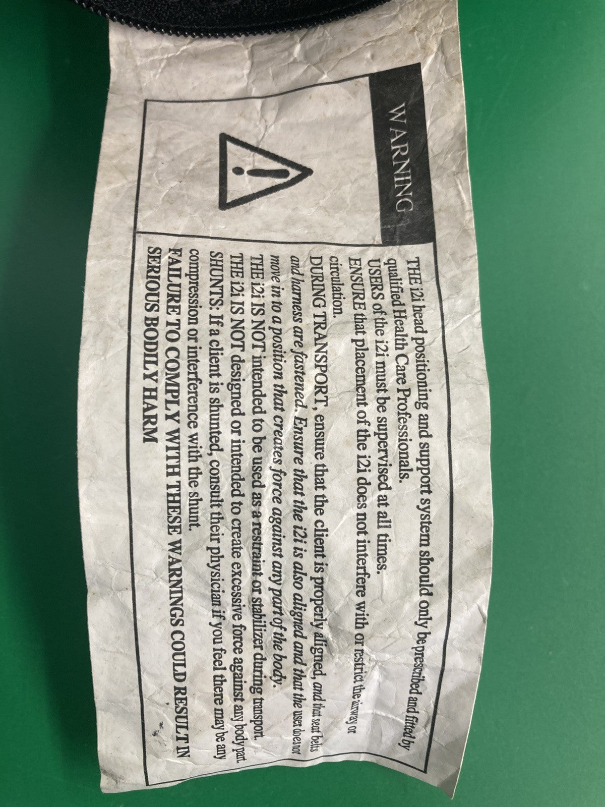 Stealth i2i Head Positioning Padded Wheelchair Headrest Only ~Size: SMALL #K810