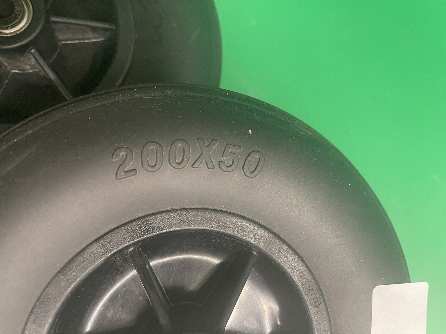 8"x2" 200x50 Set of 2 Rear Caster Wheel for the Jazzy Select HD Powerchair #i173