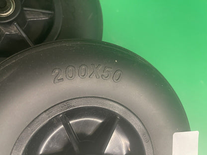 8"x2" 200x50 Set of 2 Rear Caster Wheel for the Jazzy Select HD Powerchair #i173