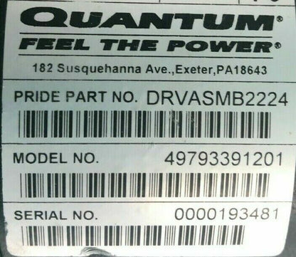 Right & Left Motors for Quantum Q6 Edge Powerchair -DRVASMB2223-DRVASMB224 #H275