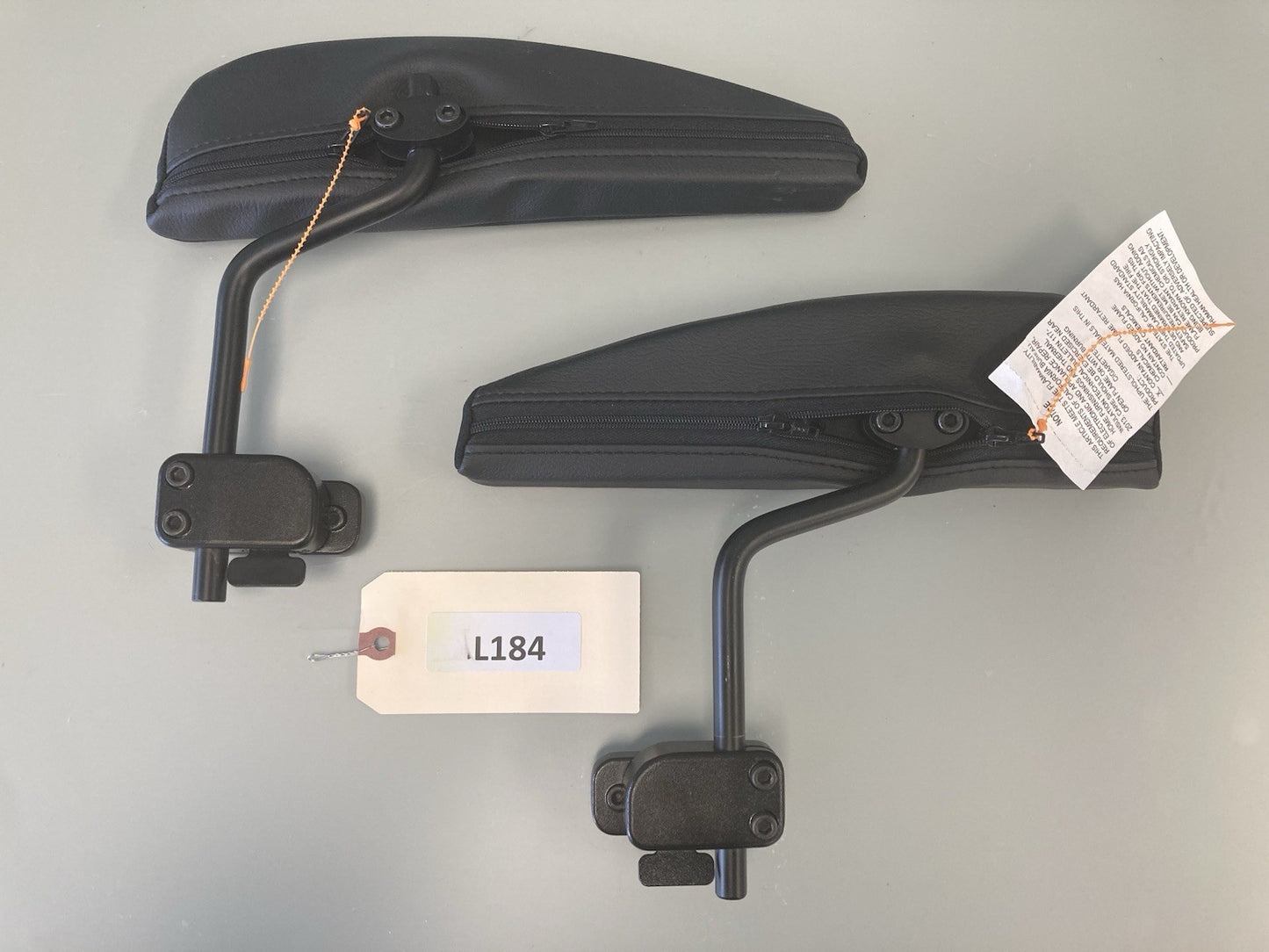 NEW* Quickie Lateral Pelvic / Thigh Supports for Power Wheelchair 12" x 4" #L184