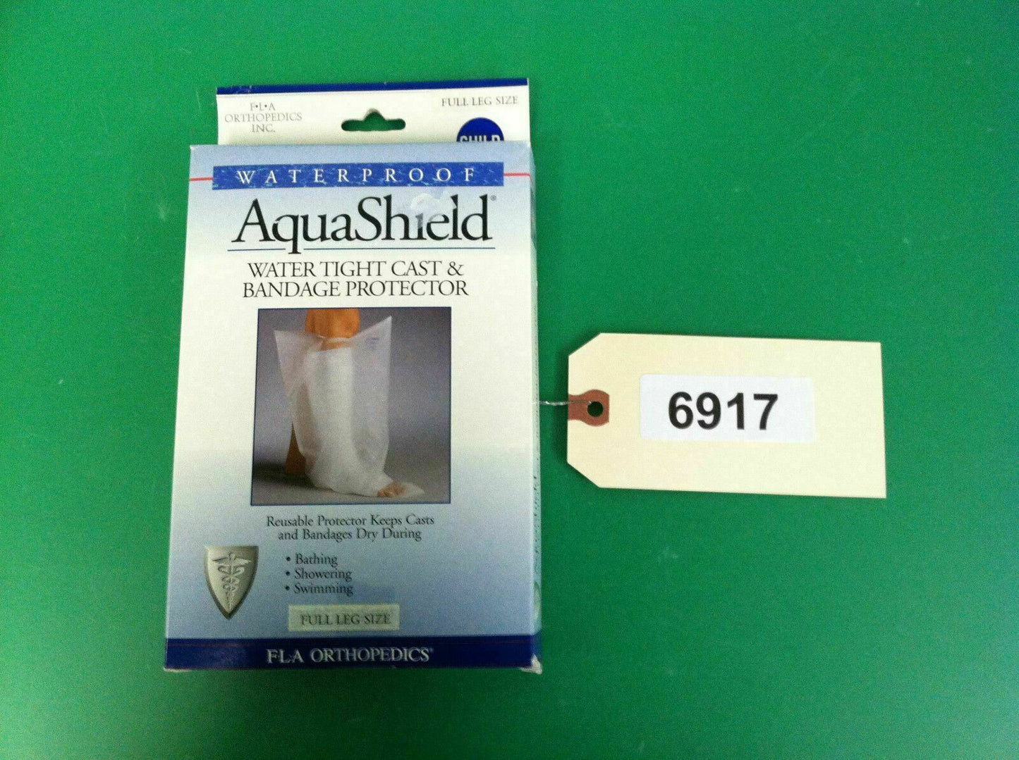 FLA Ortho Waterproof AquaShield WaterTight Cast & Bandage Protector Child  #6917