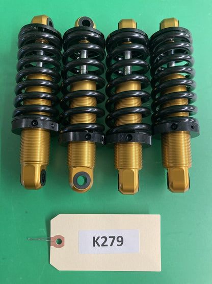 Set of 4 Shock Absorbers, Suspension for Quantum 4Front Power Wheelchair #K279