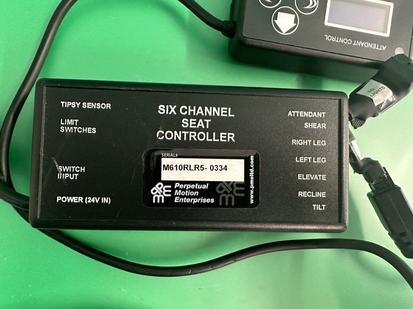 RNET Six Channel Seat Controller w/ Attendant Control for Power Wheelchair #i558